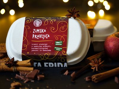 Gourmet ice cream Winter Fairytale and Winter Fridika
