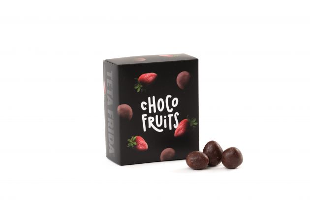 premium Choco fruits Whole strawberries in dark chocolate