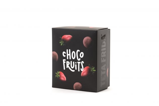 premium Choco fruits Whole strawberries in dark chocolate