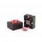 premium Choco fruits whole raspberries in white chocolate with cream