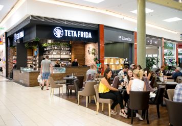 Teta Frida's new chocolate coffee shop in Celje!