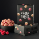 premium Choco fruits whole raspberries in white chocolate with cream