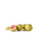 Choco fruits Whole strawberries in white chocolate with pistachio