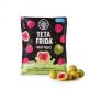 premium Choco fruits whole raspberries in white chocolate with cream