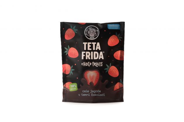 premium Choco fruits Whole strawberries in dark chocolate