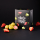 premium Choco fruits Whole strawberries in white chocolate with pistachio