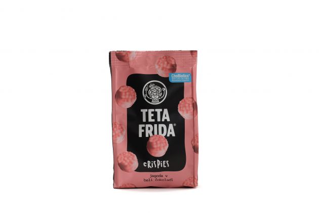 Crispies Jagoda v beli cokoladi