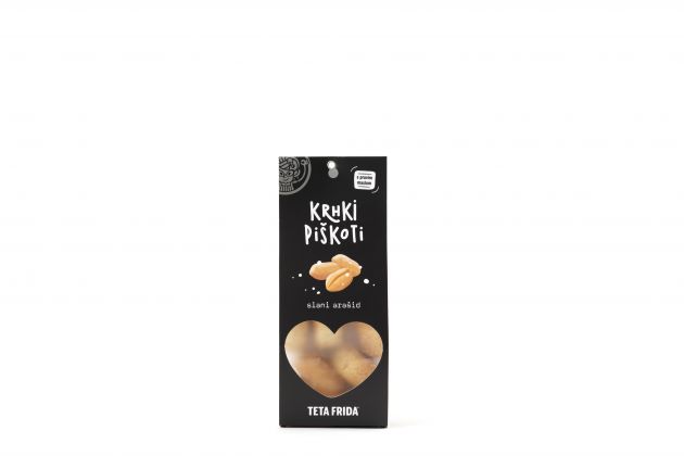 Salty peanut biscuits