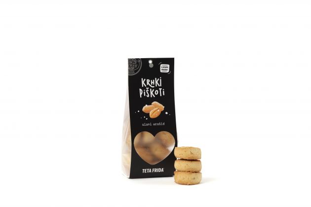 Salty peanut biscuits