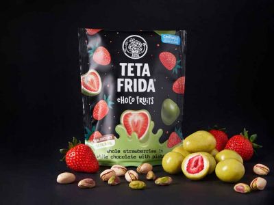 NEW! Choco Fruits with Pistachio