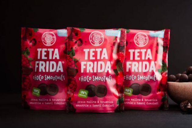 Choco smoothies - Real strawberry & banana in milk chocolate