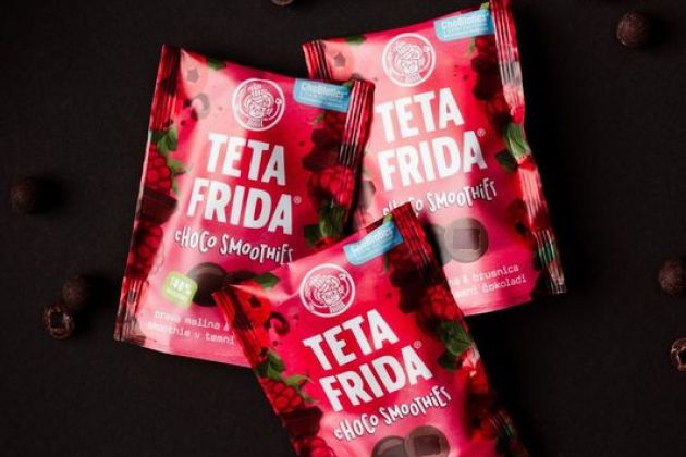 Choco smoothies - Real raspberry & cranberry in dark chocolate