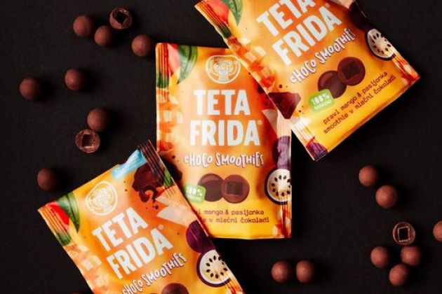 Choco smoothies - Real mango & passion fruit in milk chocolate