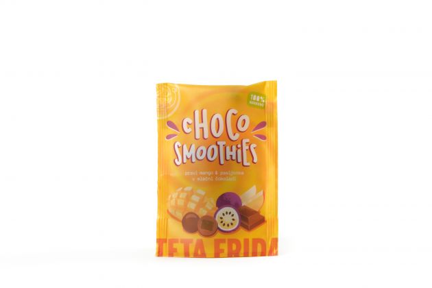 Choco smoothies - Real mango & passion fruit in milk chocolate