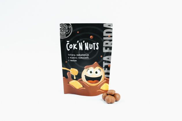Choc'n'nuts - Nutty macadamia in milk chocolate with honey