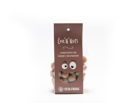 Choc'n'nuts - Crazy hazelnuts in white chocolate with salted caramel special offer