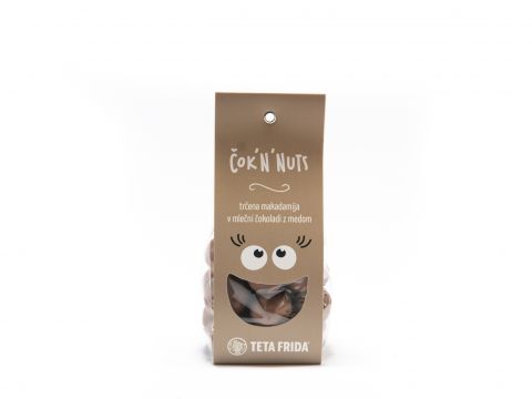 Choc'n'nuts - Barmy macadamia in milk chocolate with honey special offer