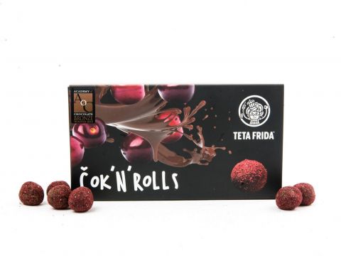 Choc'n'rolls - Sour cherry in dark chocolate
