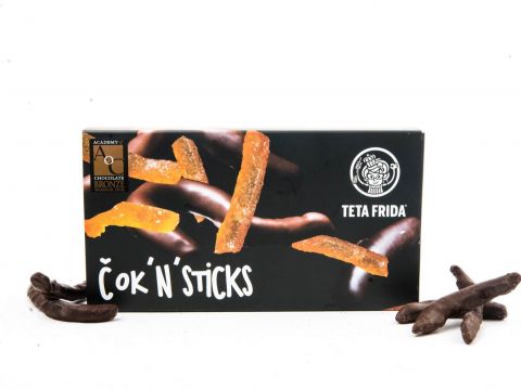 Choc'n'sticks - Orange covered in dark chocolate