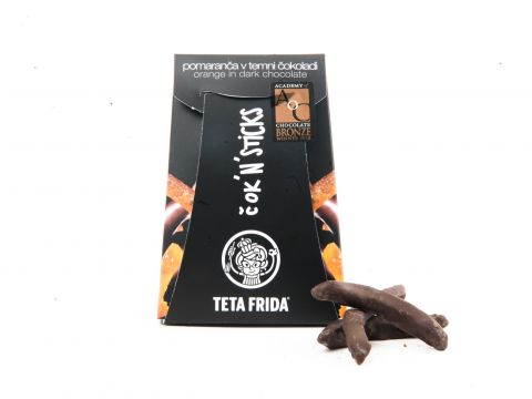 Choc'n'sticks - Orange covered in dark chocolate mini