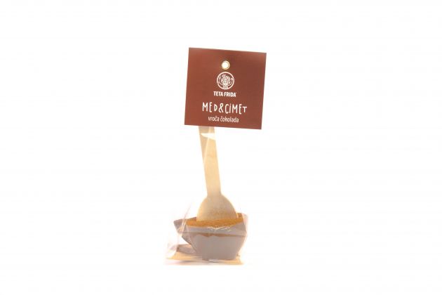 Hot chocolate Honey with cinnamon