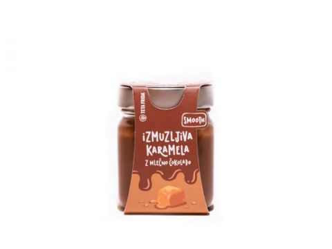 Runaway caramel with milk chocolate