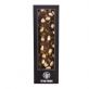 Milk chocolate with hazelnuts, almonds and raisins