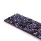 Dark chocolate with black currants and blue flowers