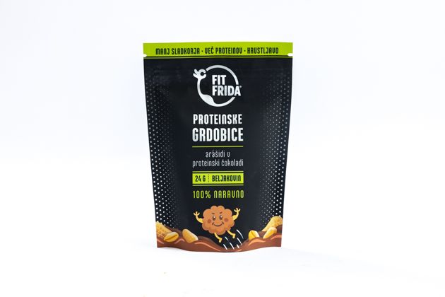 Protein Crunchies - Peanuts in protein chocolate