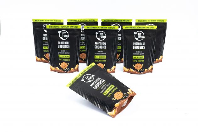 Protein Crunchies - Peanuts in protein chocolate