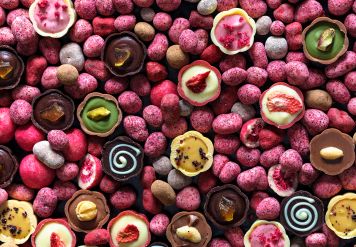 Award-winning products in convenient chocolate packages