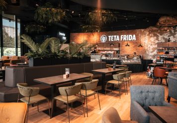 Aunt Frida has opened the sixth chocolate coffee shop in Slovenia in Ljubljana