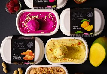 New flavors of divine gourmet ice creams exclusively at Hofer