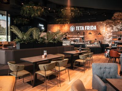 Aunt Frida has opened the sixth chocolate coffee shop in Slovenia in Ljubljana