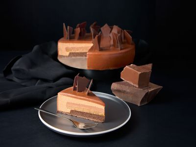 New vegan cake vegan Chocolate with apricot