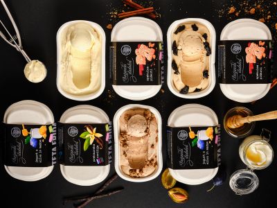 New winter flavours of Divine gourmet ice creams already available at Hofer stores